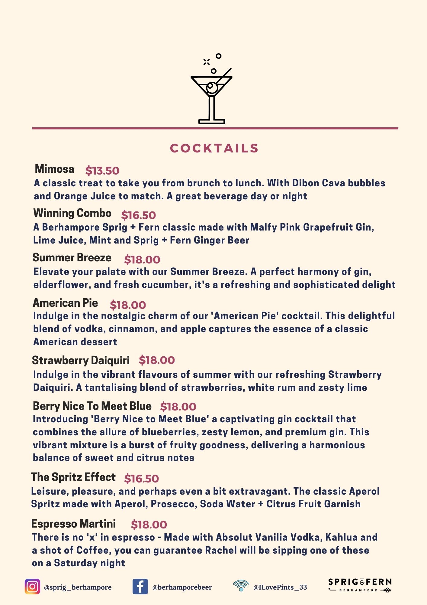 Cocktails